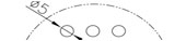 Ø5 holes type